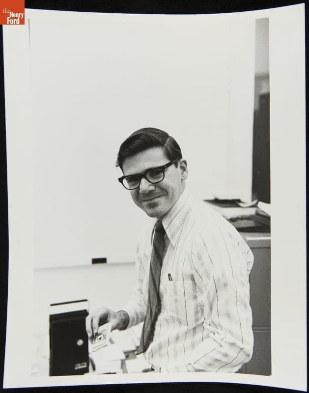 Bob Arnzen at Washington University, St. Louis, Missouri, circa 1972