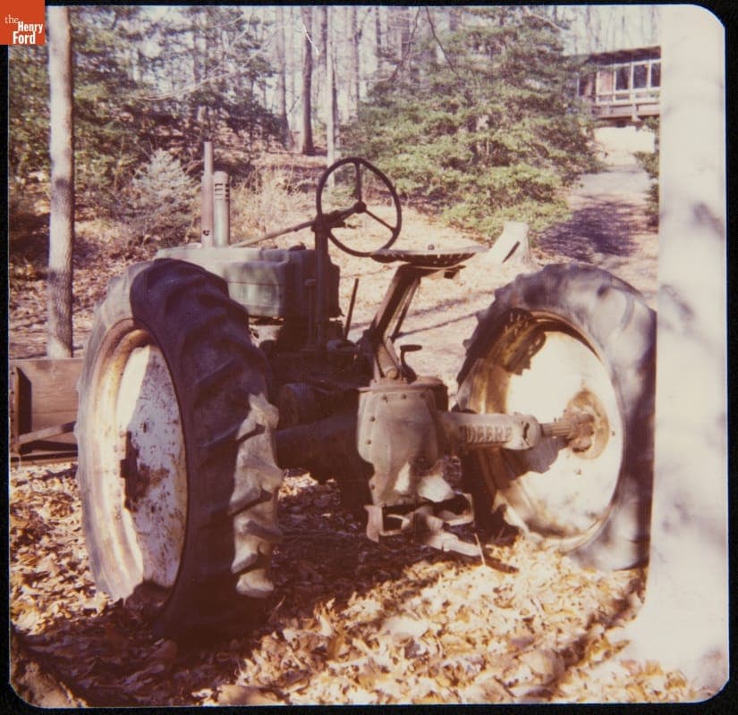 John Deere Model B Tractor in Arnold, Maryland, 1976-1977