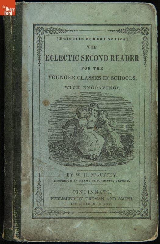 Textbook, "The Eclectic Second Reader," 1836