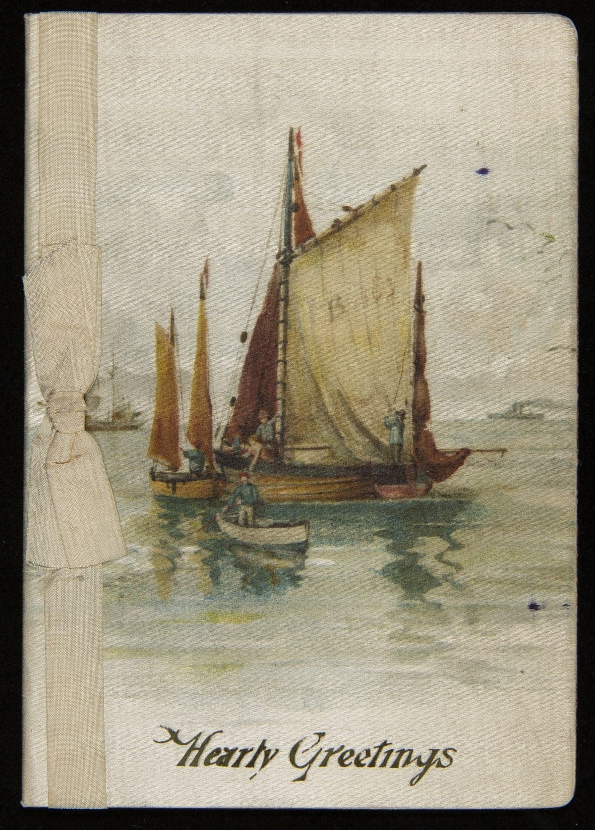 New Year's Day Card Sent to Howard C. Heinz from the Heinz Branch in London, England, January 2, 1904