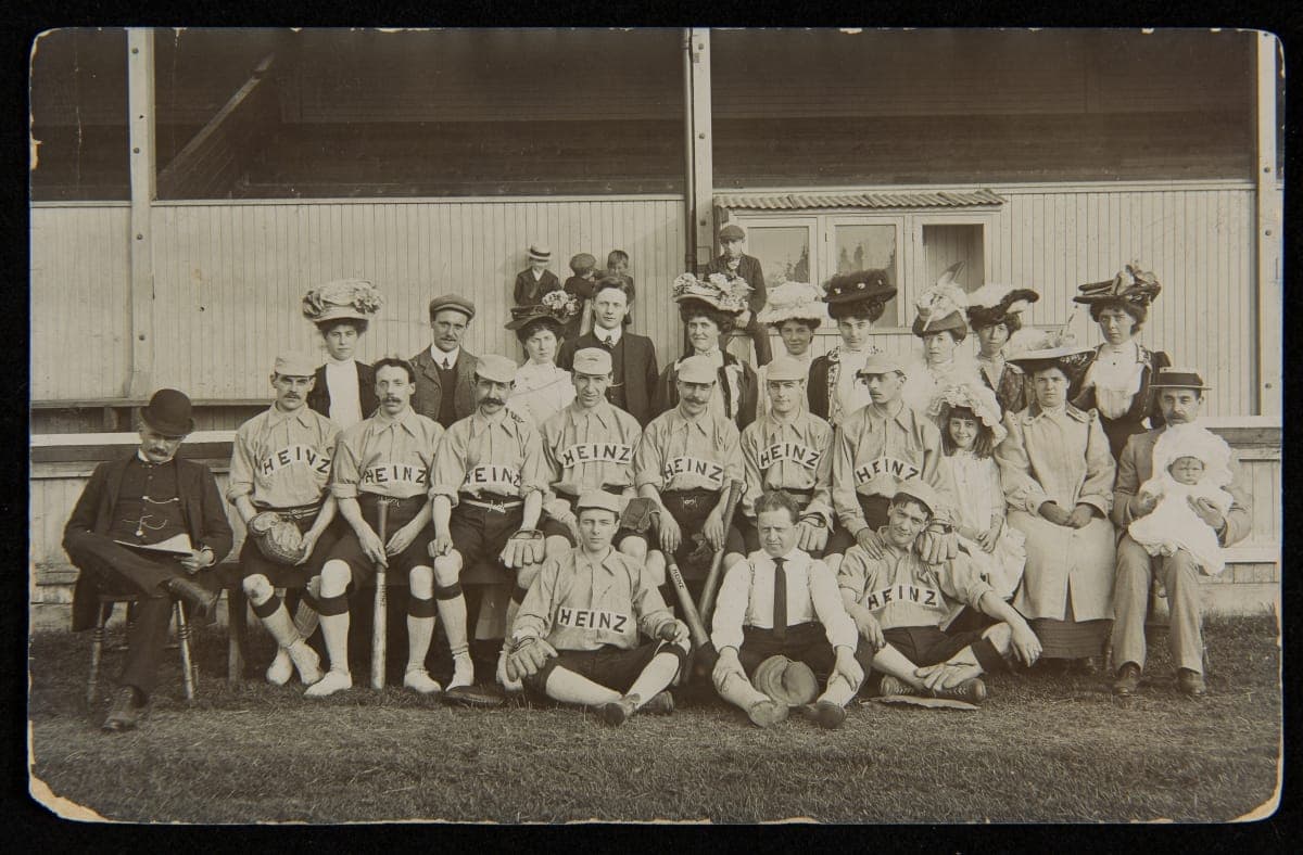 H. J. Heinz Company Employee Baseball Team, Pittsburgh, Pennsylvania, June 22, 1907