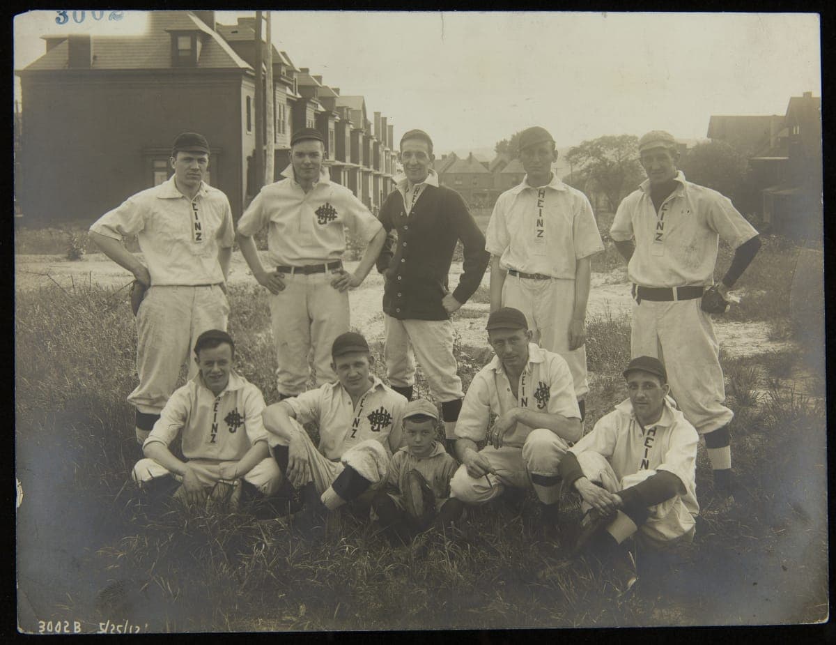 H. J. Heinz Company Employee Baseball Team, May 25, 1912