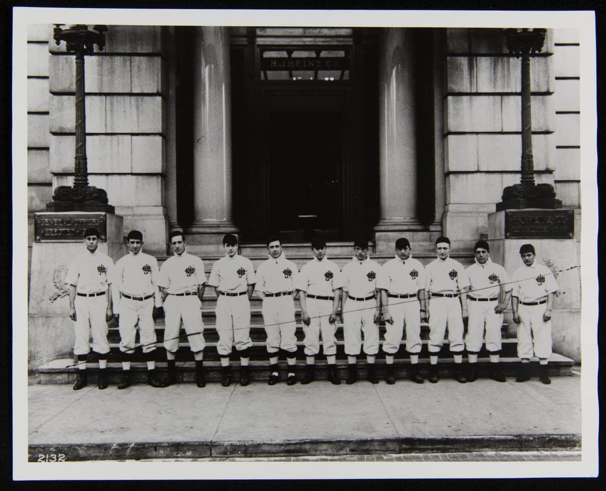H. J. Heinz Company Employee Baseball Team, 1910