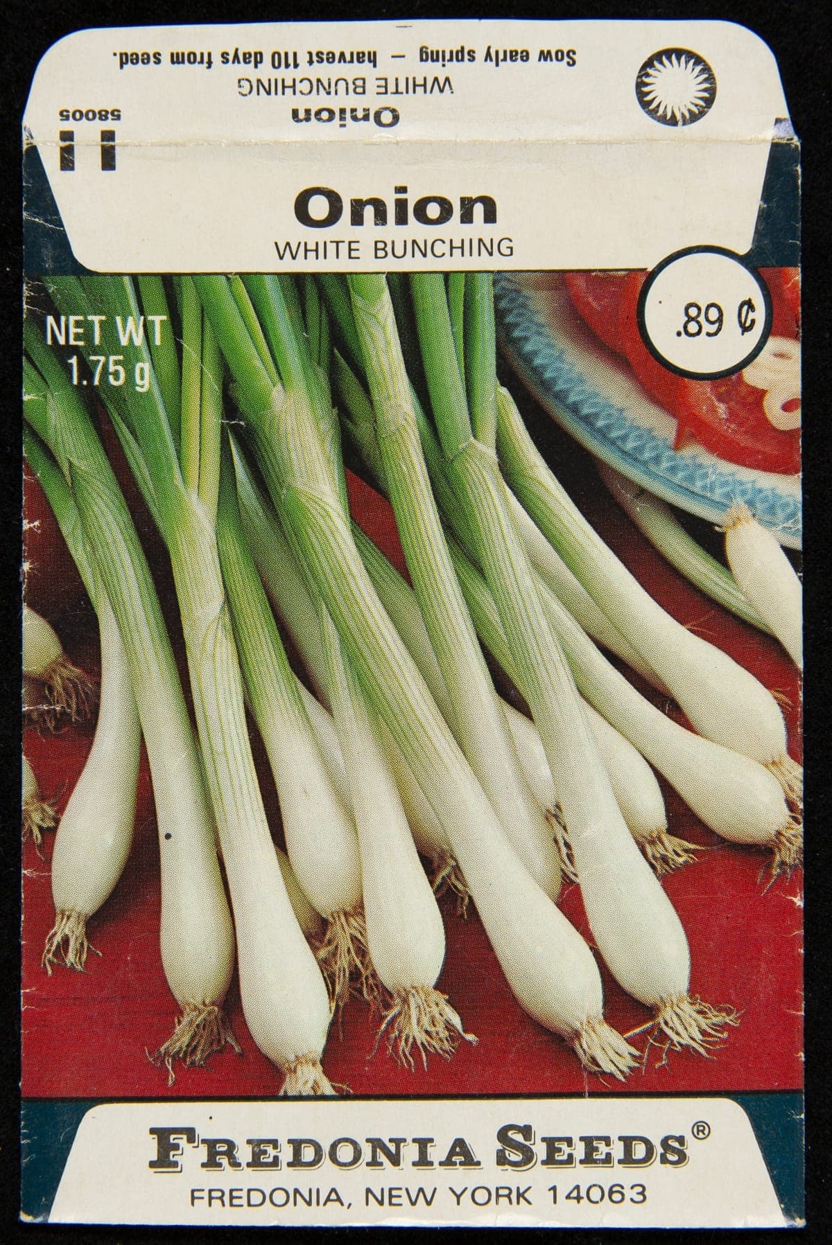 Fredonia Seed Company "Onion," Seed Packet, circa 1996