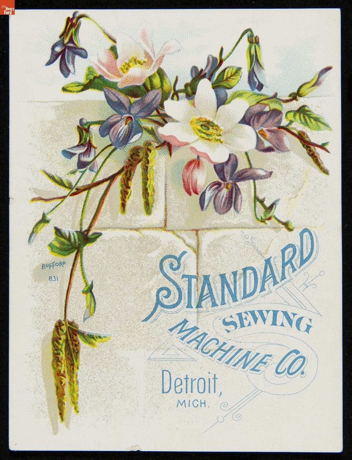 Trade Card for the Standard Sewing Machine Company, 1880-1900