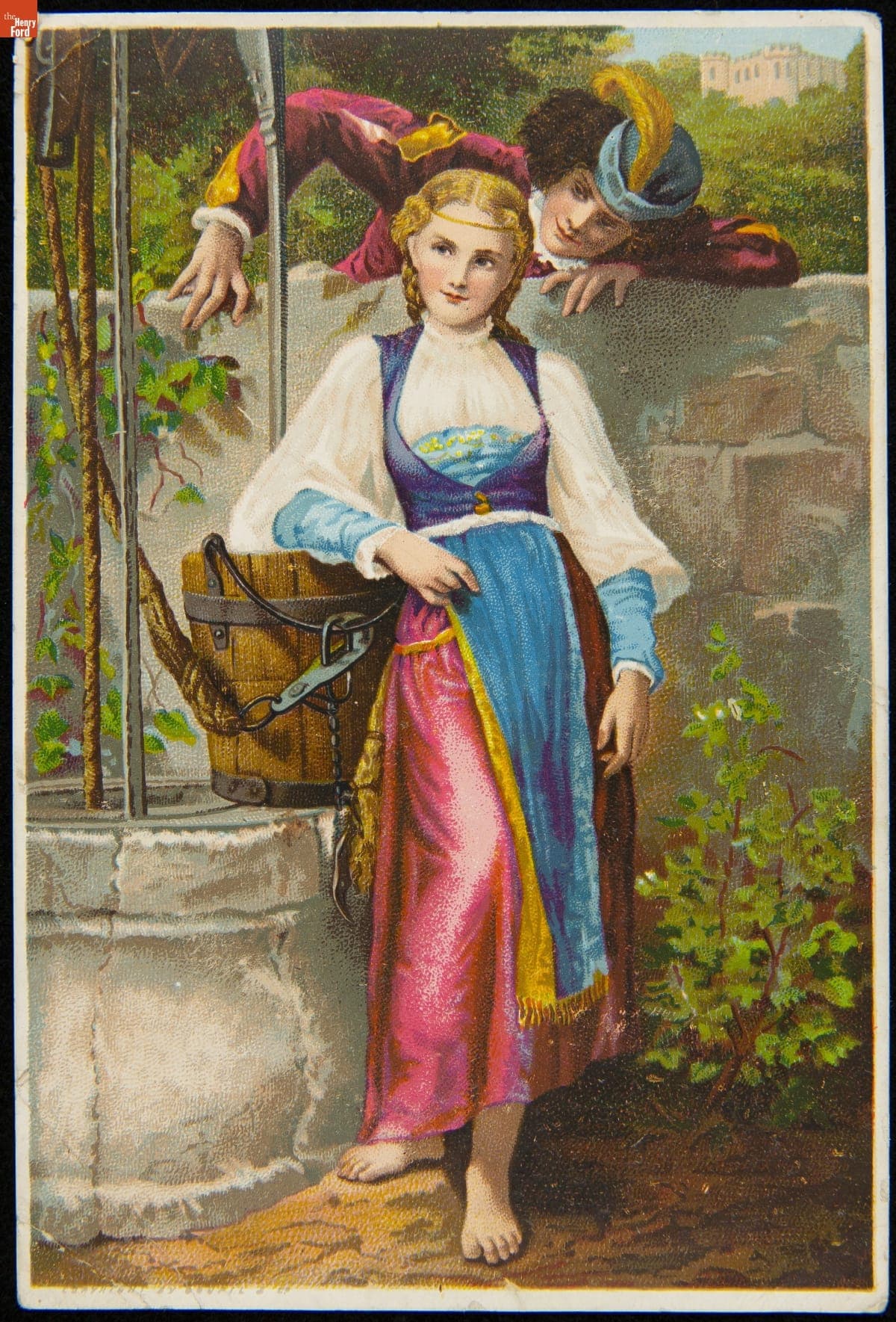Trade Card for Dr. Jayne's Patent Medicines, "The Talking Well," 1880-1900