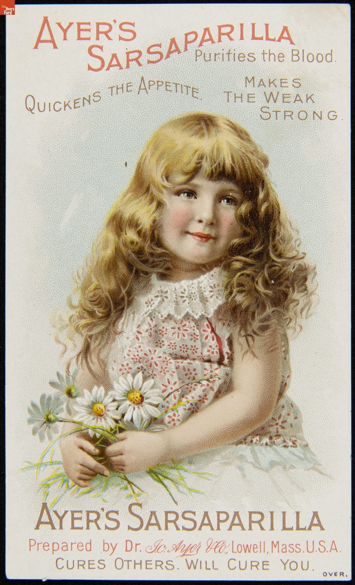 Trade Card for Ayer's Sarsaparilla, 1880-1900