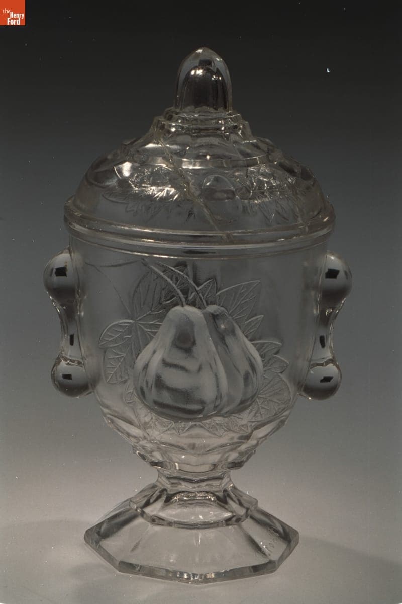 Covered Sugar Bowl, 1874-1895