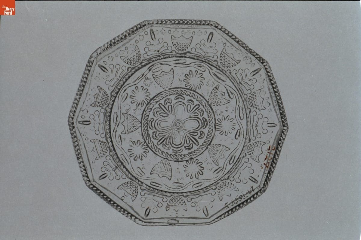 Cup Plate, 1825-1860