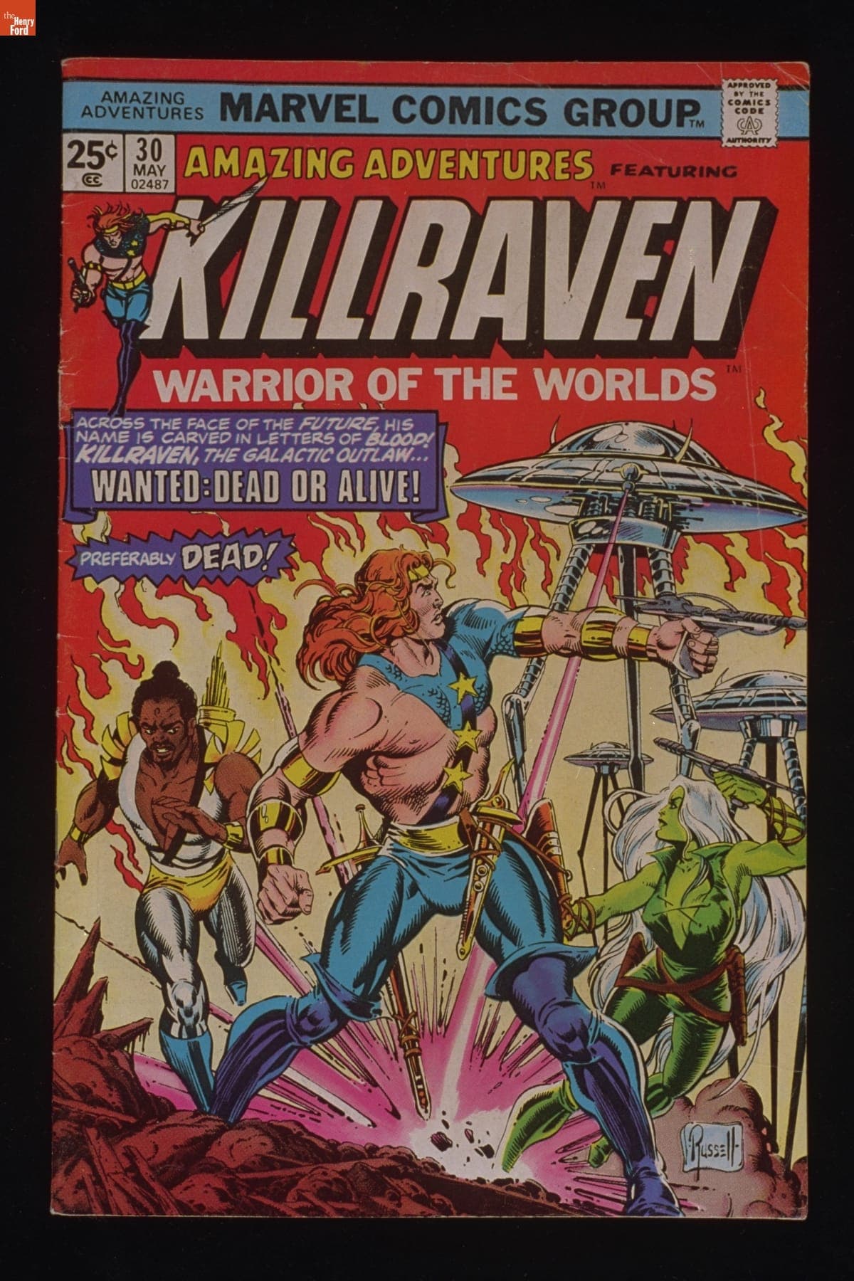 "Amazing Adventures" (Killraven) Comic Book for May 1975