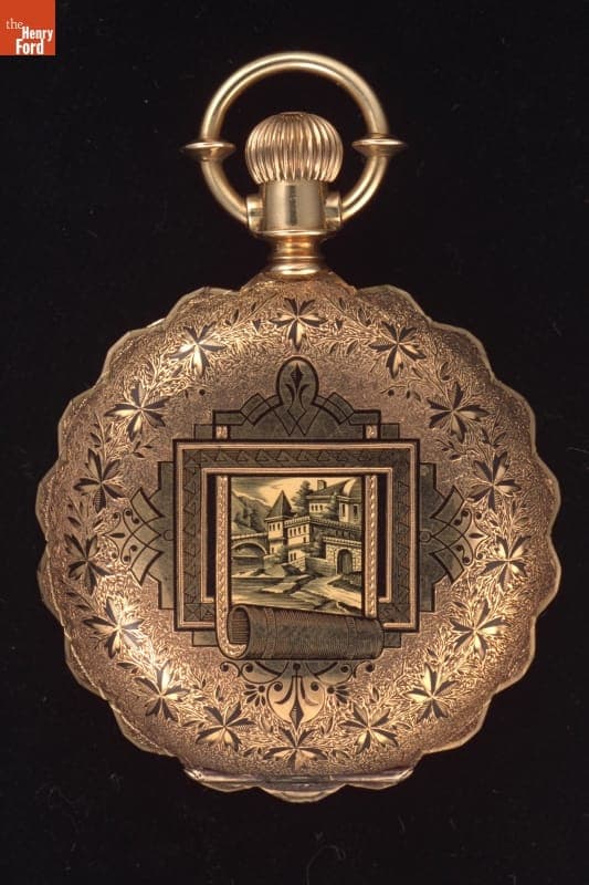 Pocket Watch, Given as a Birthday Gift, circa 1880