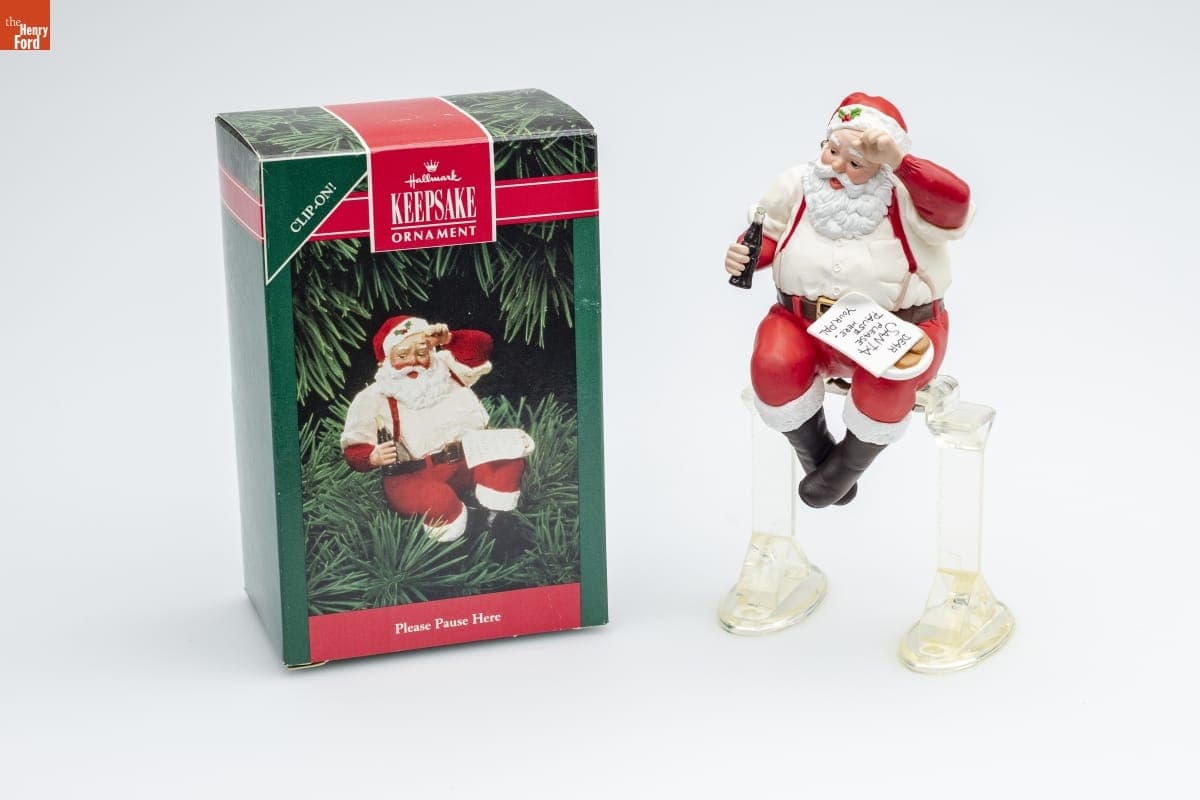 Hallmark "Please Pause Here" Christmas Ornament, 1992