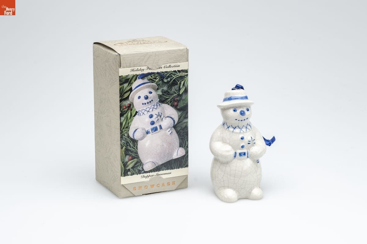 Hallmark "Holiday Favorites Collection: Dapper Snowman" Christmas Ornament, 1994