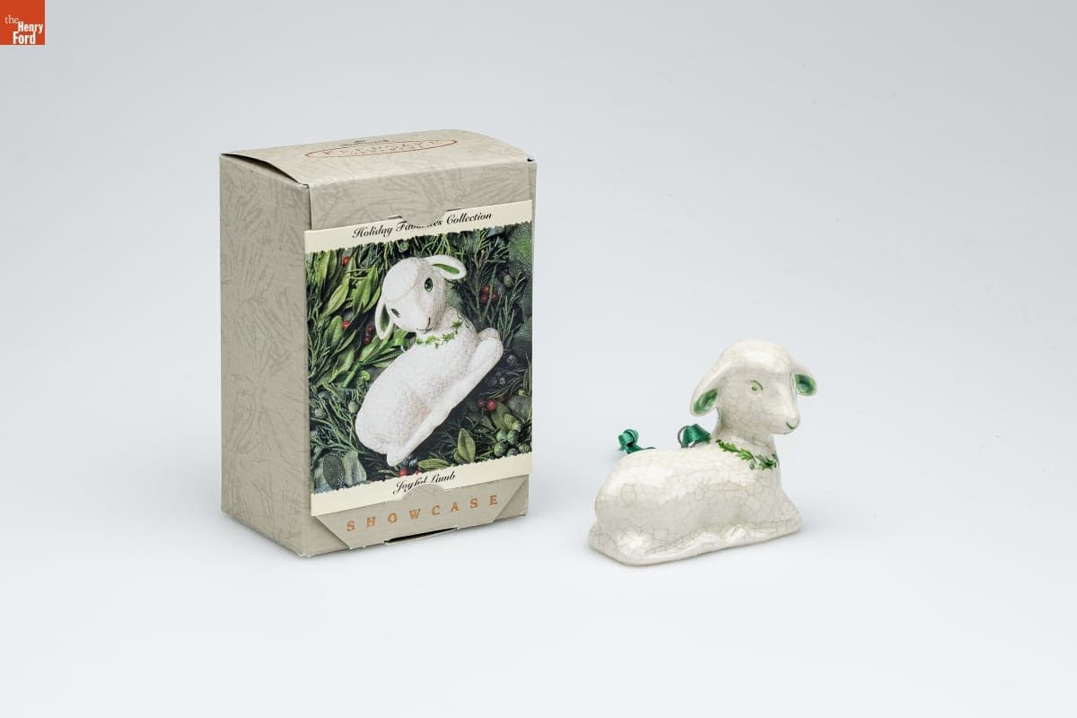 Hallmark "Holiday Favorites Collection: Joyful Lamb" Christmas Ornament, 1994