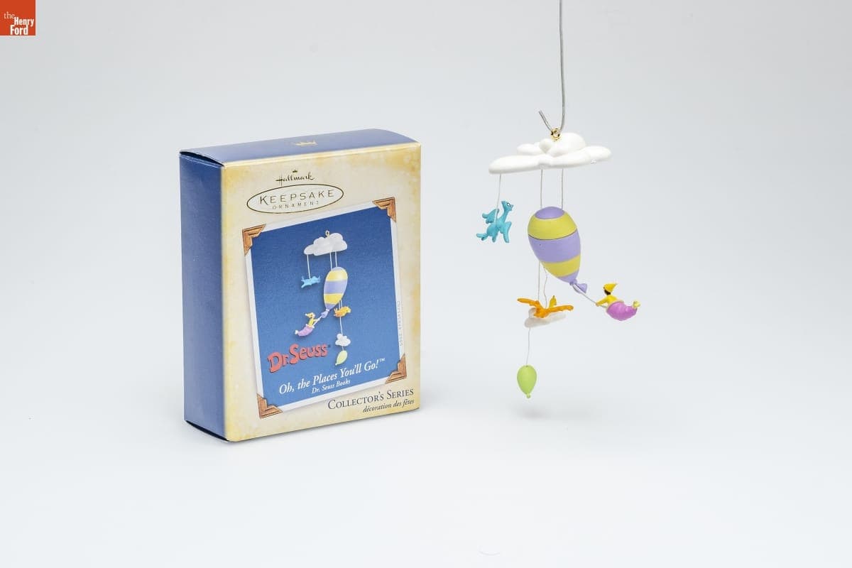 Hallmark "Dr. Seuss Books Series: Oh, The Places You'll Go!" Christmas Ornament, 2005