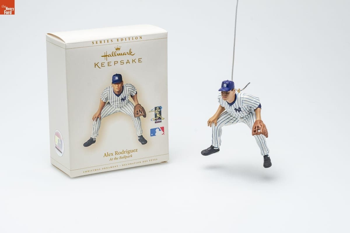 Hallmark "At the Ballpark Series: Alex Rodriguez" Christmas Ornament, 2006