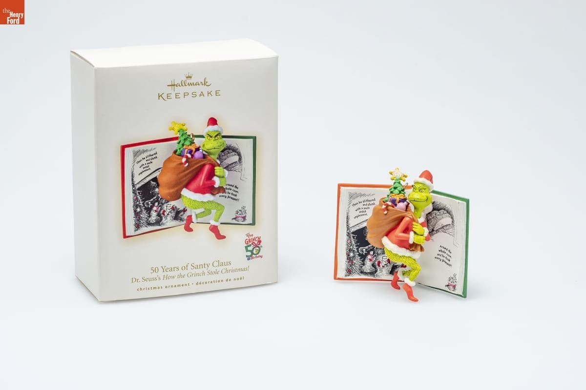 Hallmark "Dr. Seuss's How the Grinch Stole Christmas: 50 Years of Santy Claus" Christmas Ornament, 2007