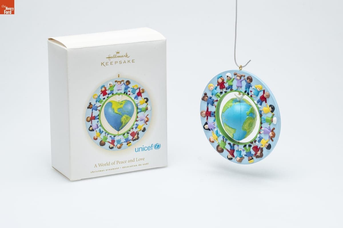 Hallmark "A World of Peace and Love" Christmas Ornament, 2009