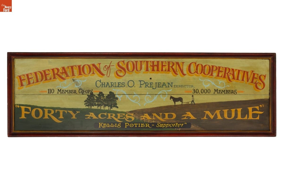 "Federation of Southern Cooperatives" Sign