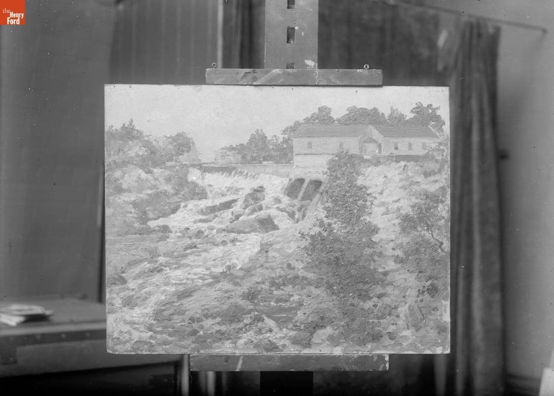 Painting, Landscape (Fred Boston), 1890-1915