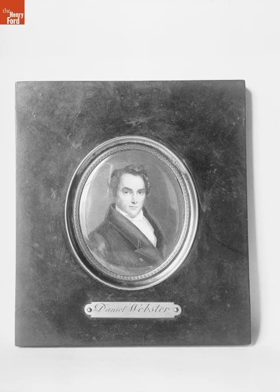 Miniature of Daniel Webster, 1890-1915