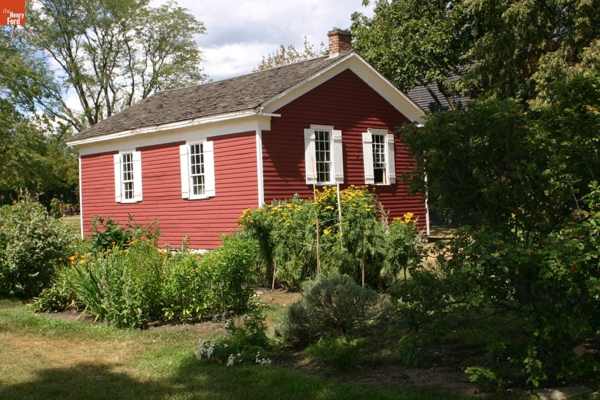 Garden by Dr. Howard's Office in Greenfield Village, August 2008