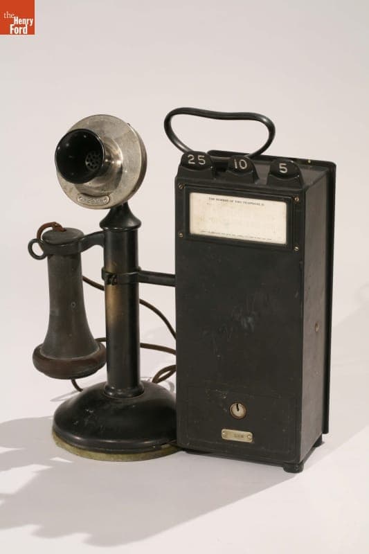 Desk Stand Pay Phone, 1911