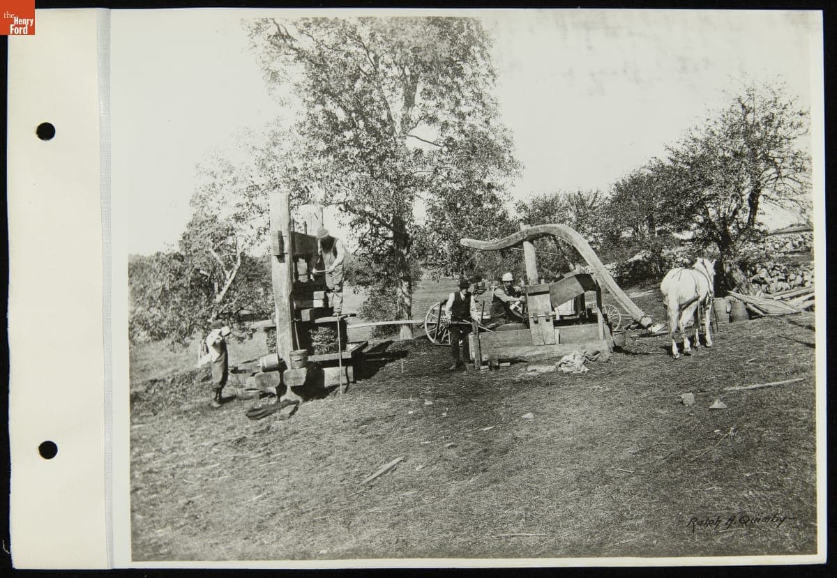 Cider Mill in York, Maine, 1889