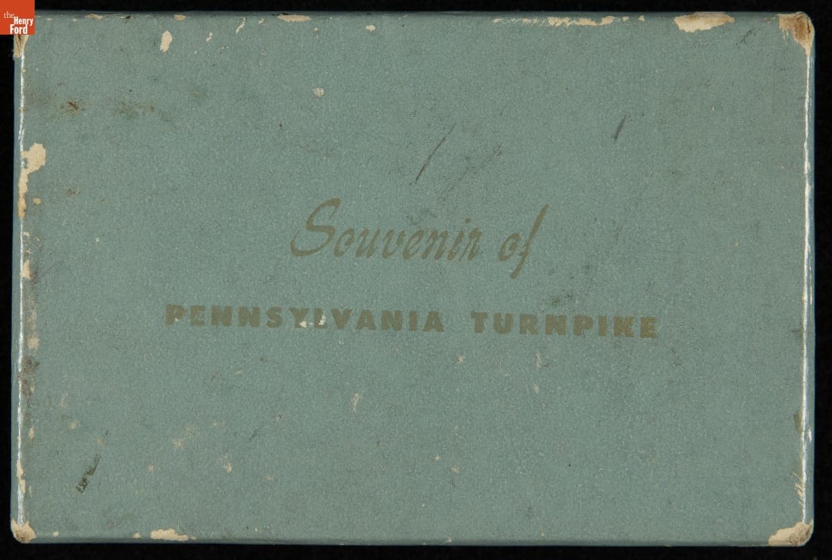 Pennsylvania Turnpike Souvenir Playing Cards, 1940-1950