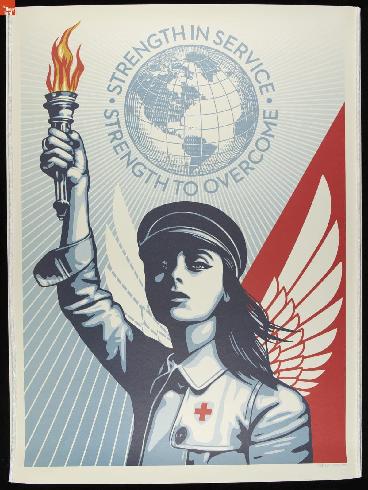 Poster, "Strength in Service, Strength to Overcome," 2020