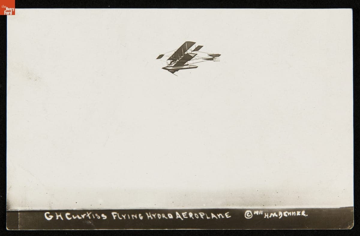 "G.H. Curtiss Flying Hydro Aeroplane," 1911