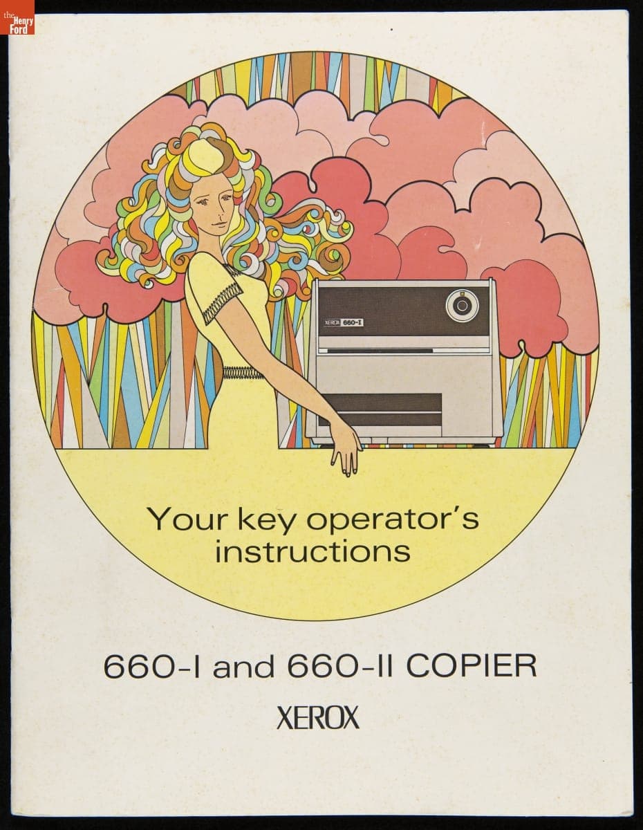 Your Key Operator's Instructions: Xerox 660-I and 660-II Copier, circa 1966