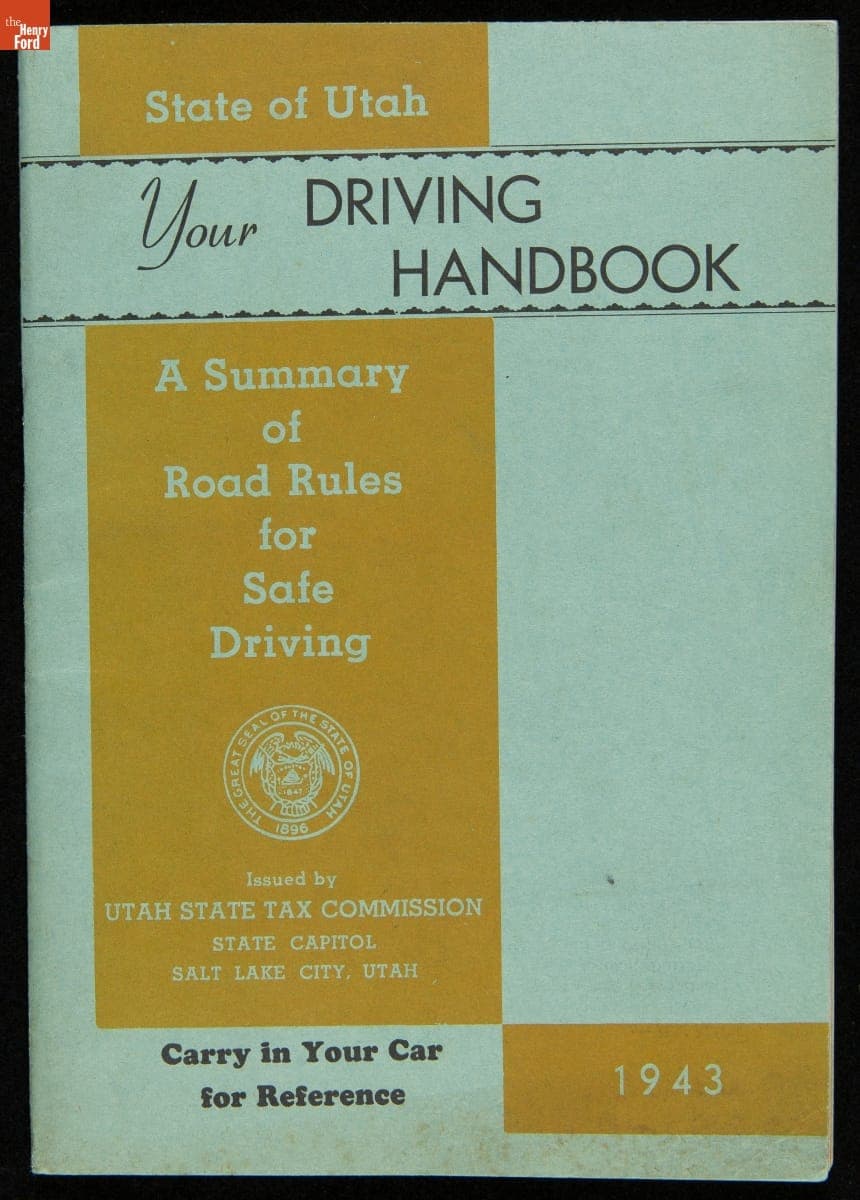 Your Driving Handbook: A Summary of Road Rules for Safe Driving, 1943