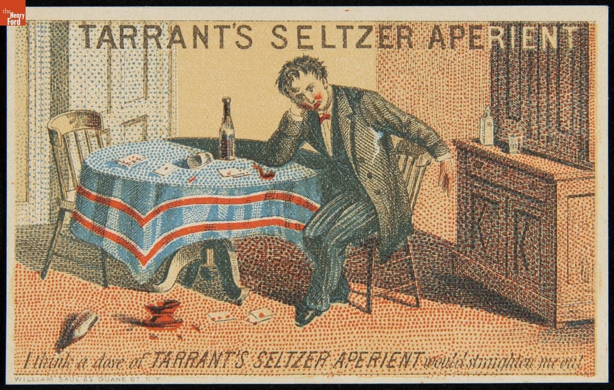 Trade Card for Tarrant's Seltzer Aperient, Tarrant & Co., 1880-1900