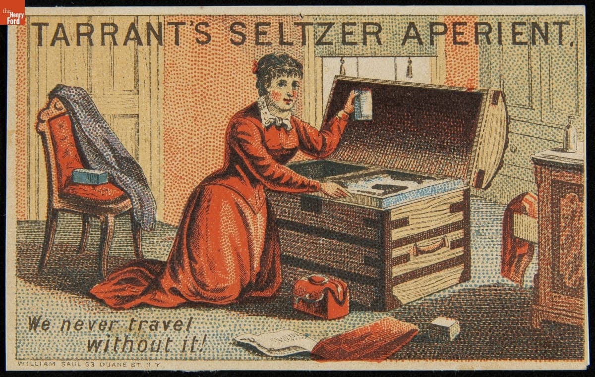 Trade Card for Tarrant's Seltzer Aperient, Tarrant & Co., 1880-1900