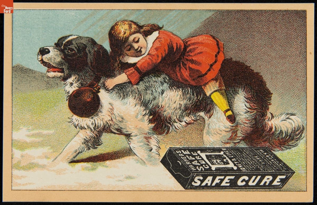Trade Card for Warner's Safe Cure, H.H. Warner & Co., circa 1890