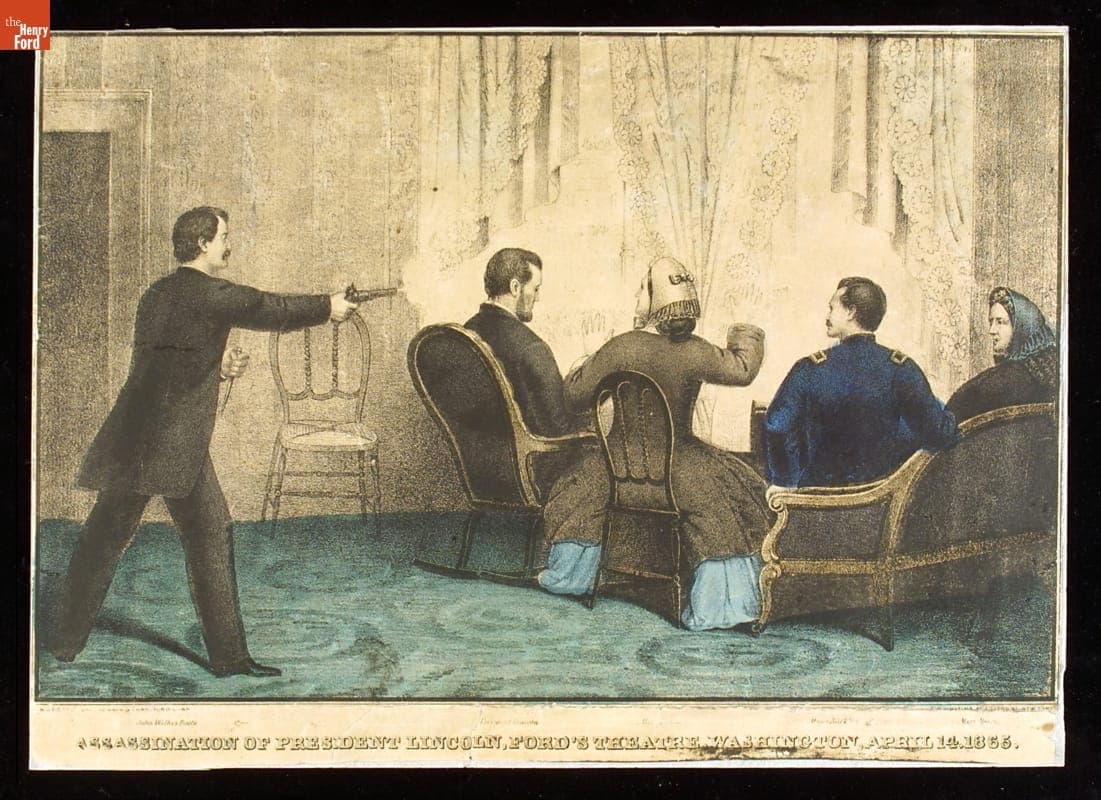 Print, "Assassination of President Lincoln, Ford's Theatre, Washington, April 14, 1865"