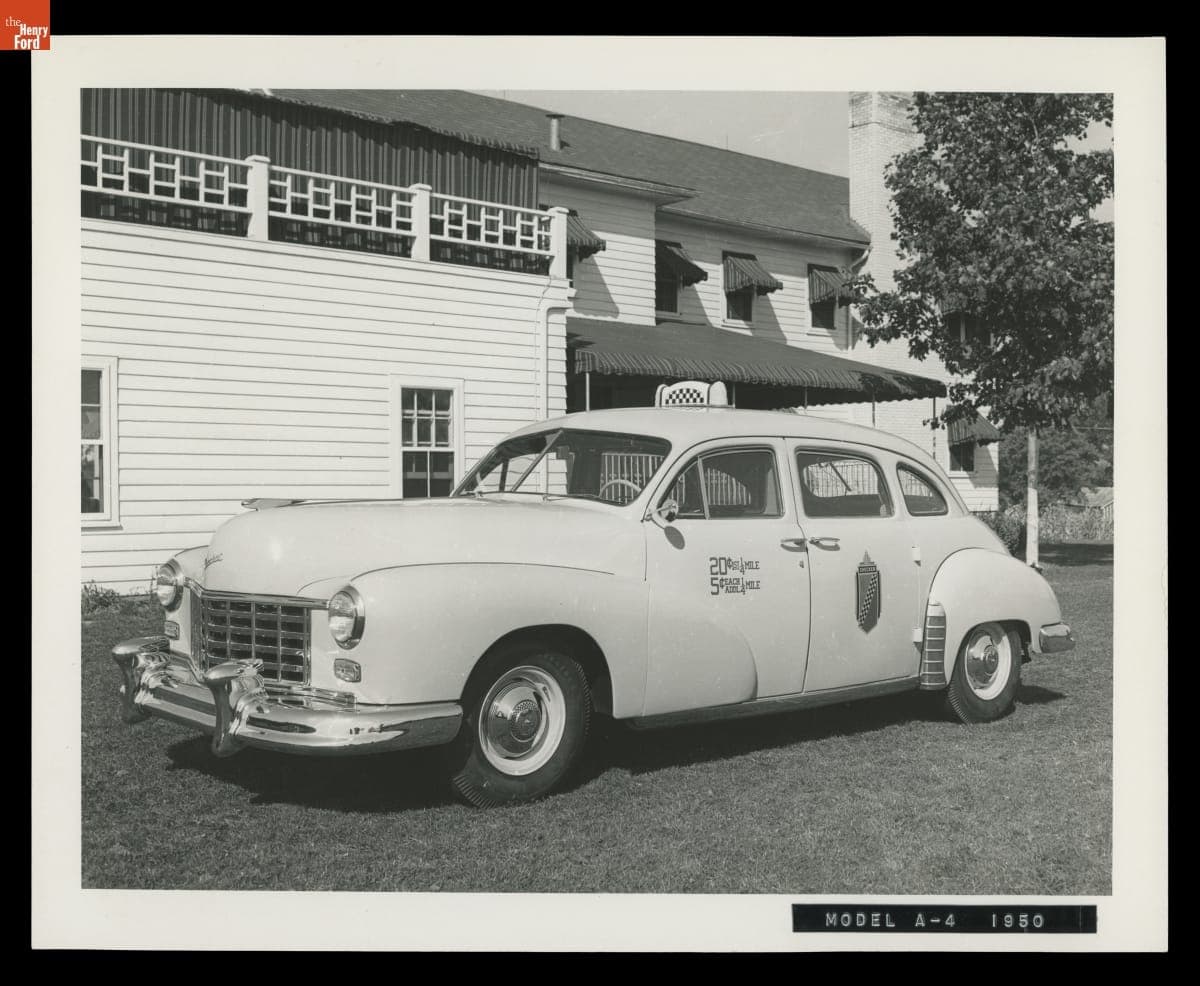 Model A-4 Checker Taxicab, 1950