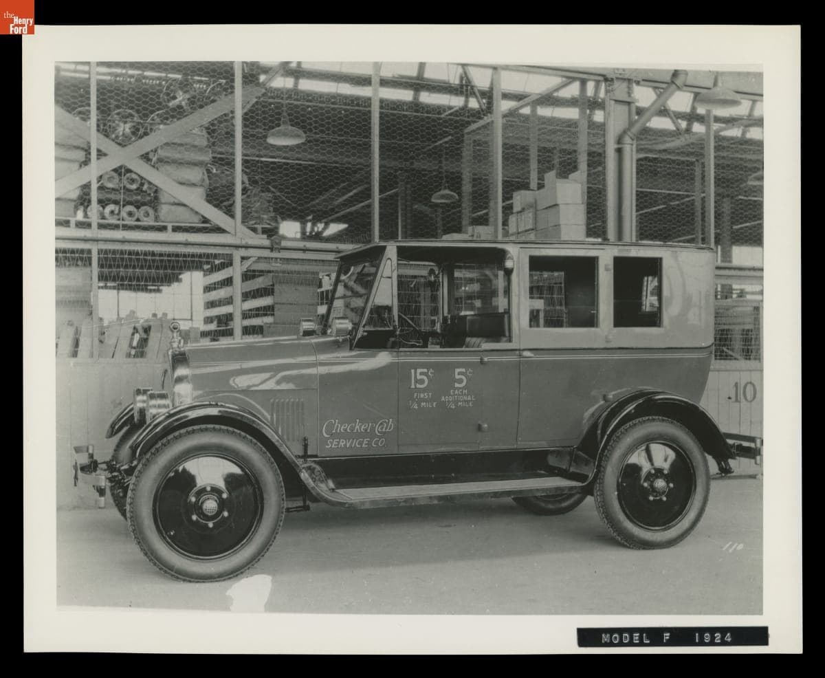 Model F Checker Taxicab, 1924