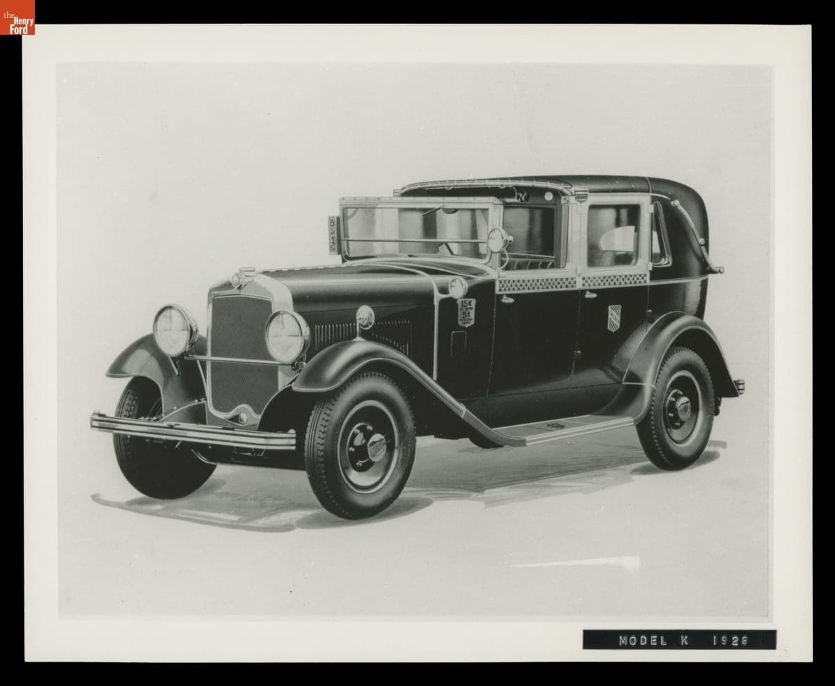 Model K Checker Taxicab, 1928