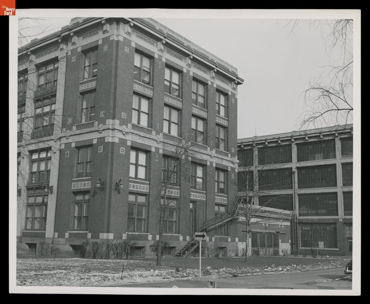 Ford Motor Company Highland Park Plant Administration Building, December 1947