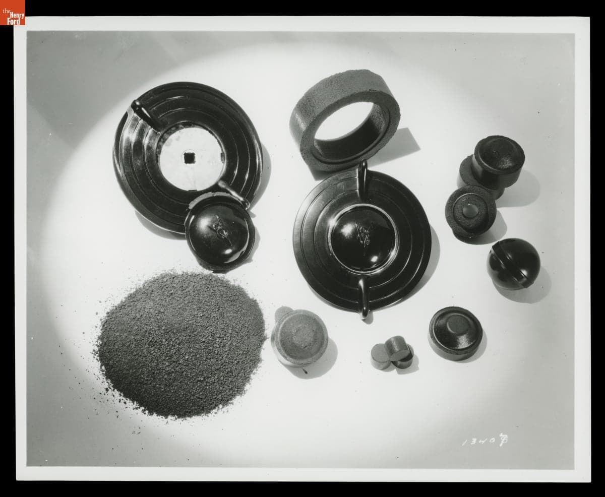 Plastic Automobile Parts Made from Soybeans, 1935