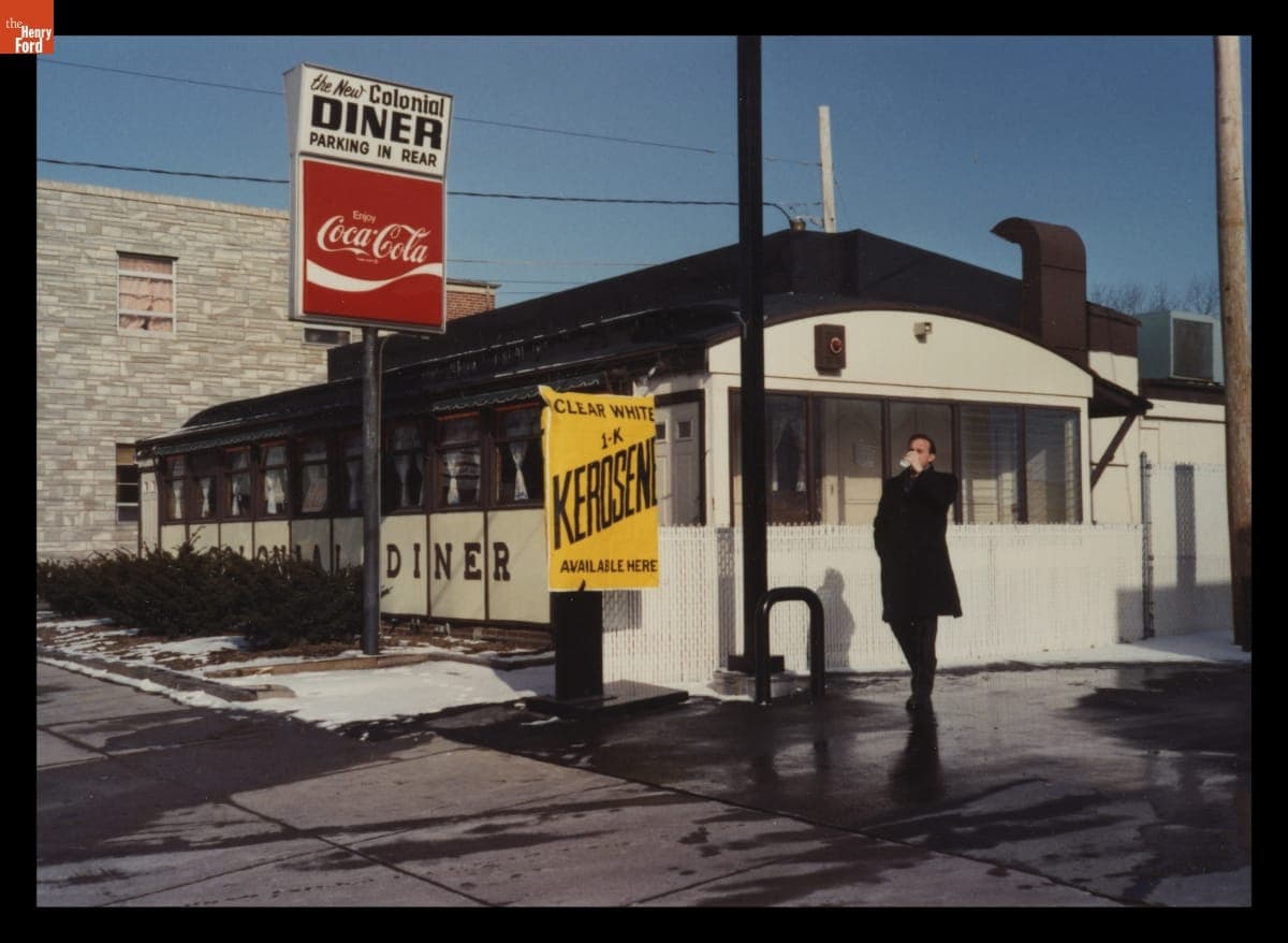 Colonial Diner, Brockton, Massachusetts, February 1992