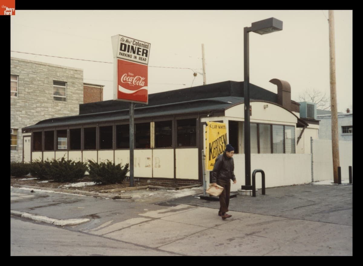 Colonial Diner, Brockton, Massachusetts, February 1992