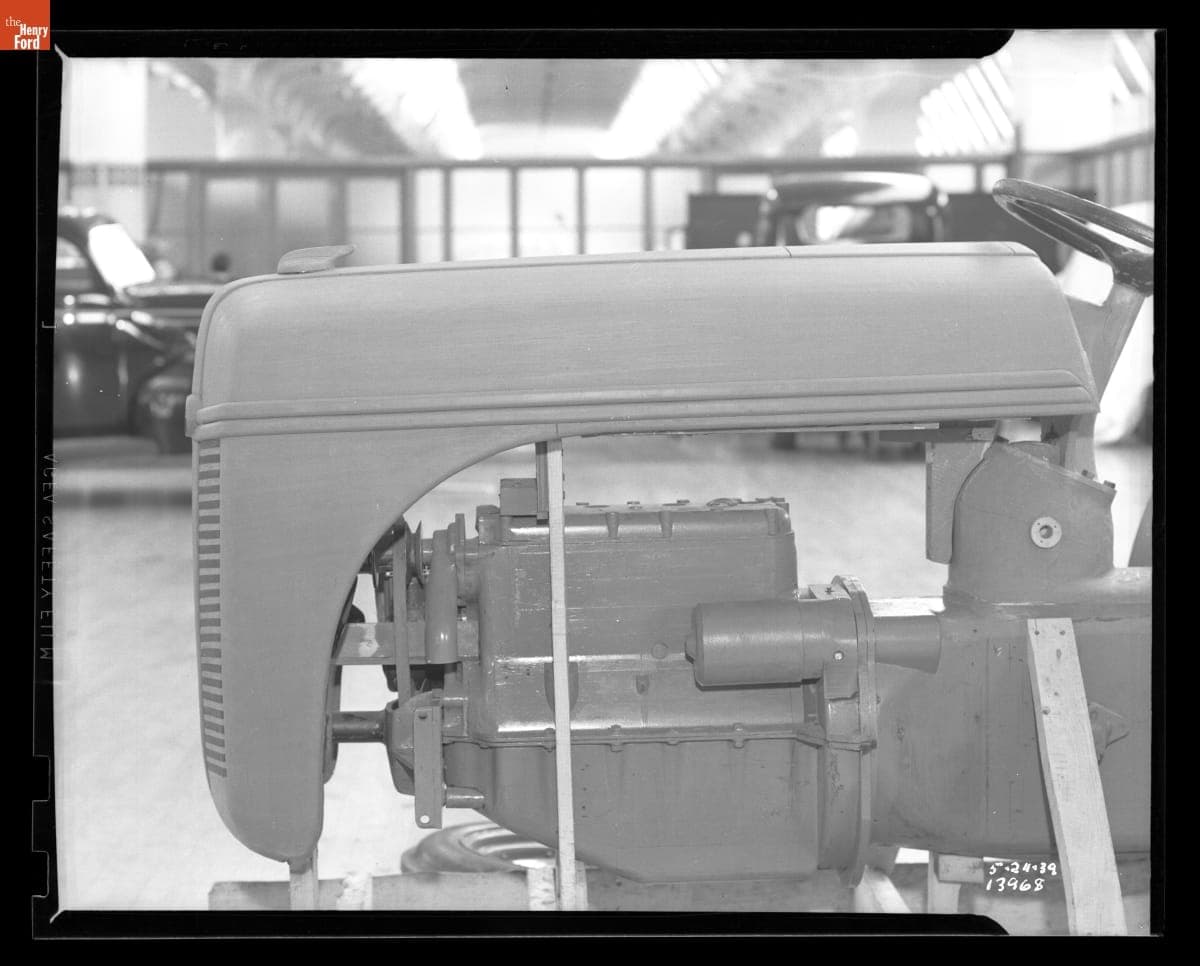 Clay Model of Ford 9N Tractor, May 1939