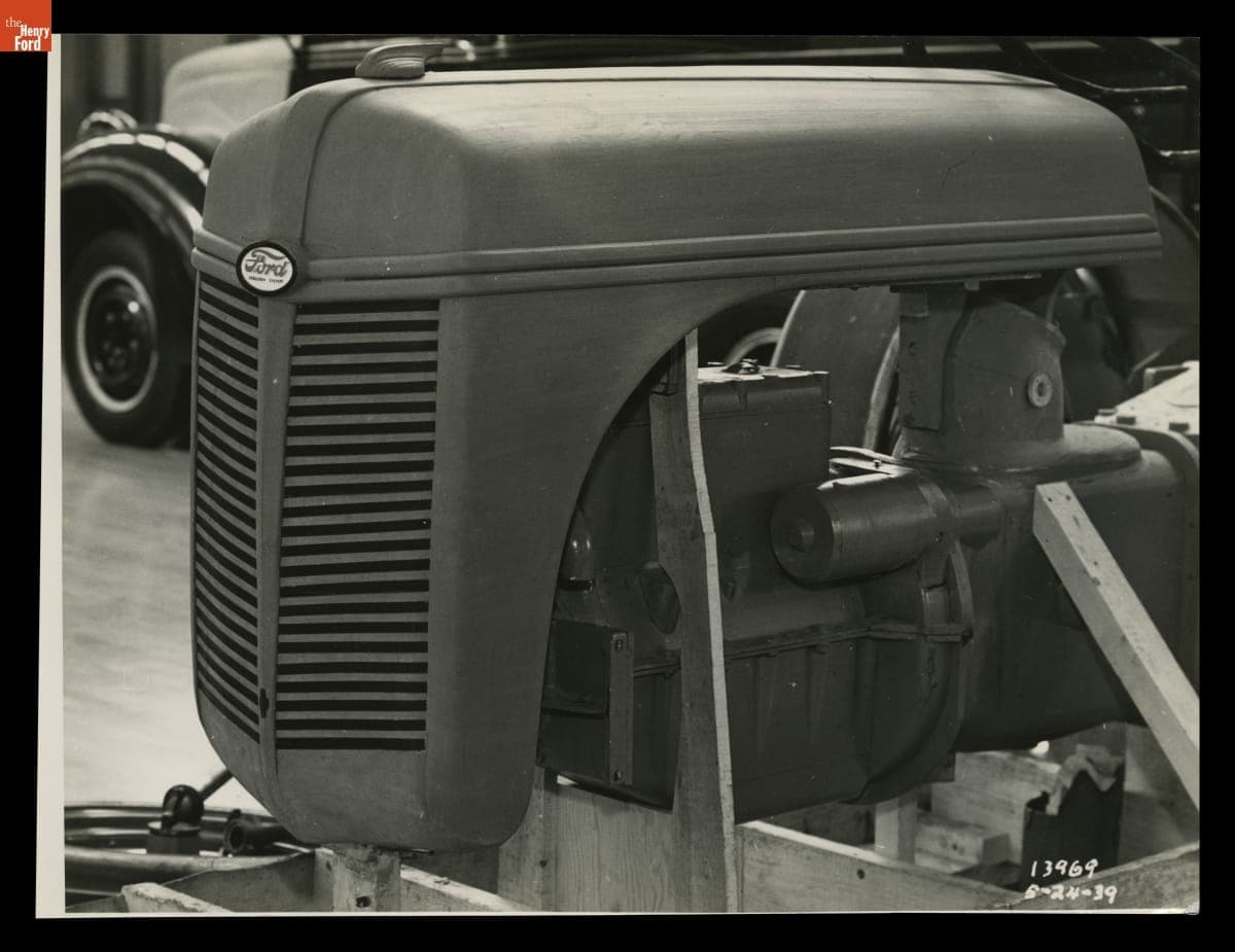 Clay Model of Ford 9N Tractor, May 1939