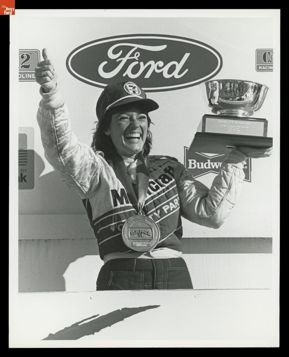 Lyn St. James at IMSA, Watkins Glen, NY, 1985