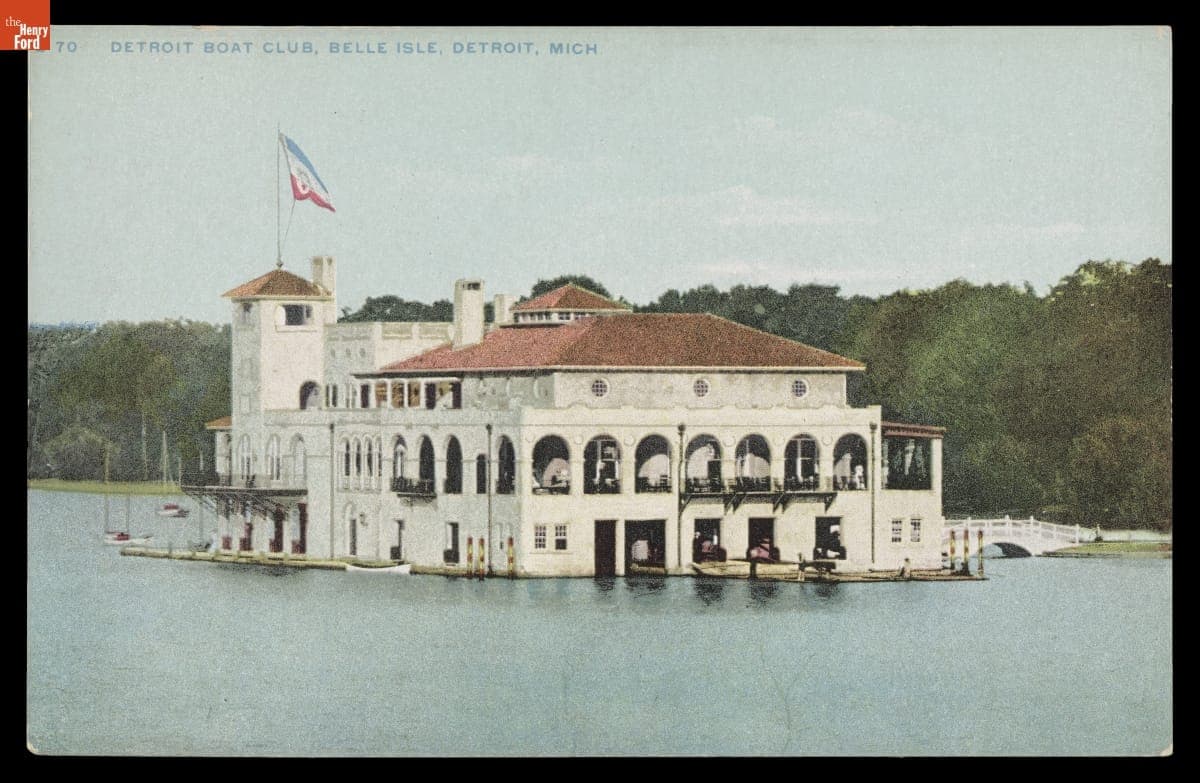 Detroit Boat Club, Belle Isle, Detroit, Michigan
