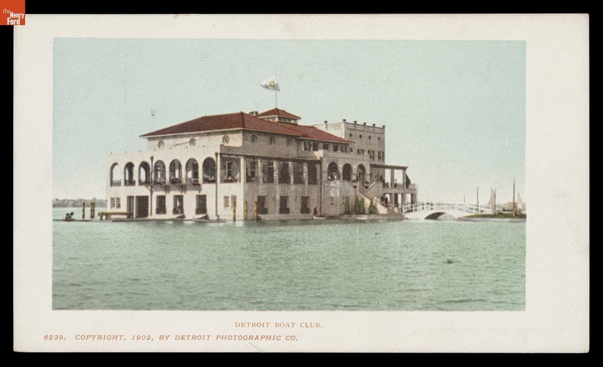 Detroit Boat Club, Belle Isle, Detroit, Michigan