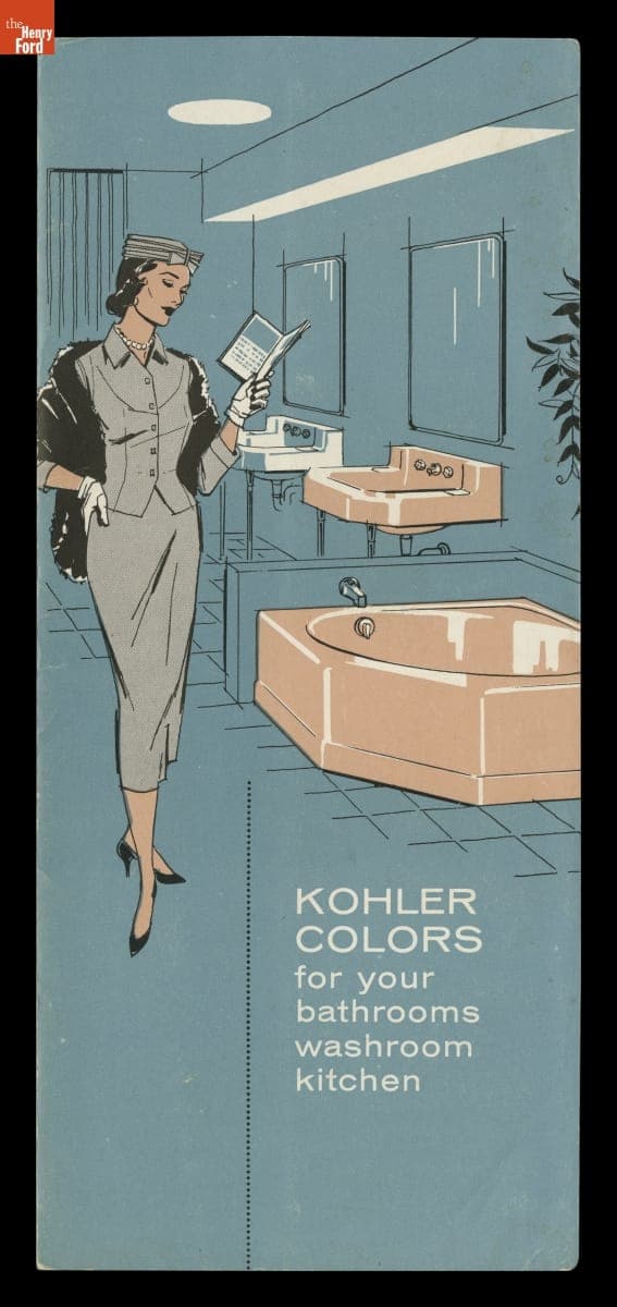 "Kohler Colors for Your Bathrooms, Washroom, Kitchen," 1958